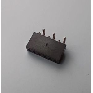 Terastor Round hole socket/Female Header 1.27mm 1*6P Reverse insertion SMT