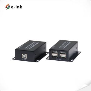 USB2.0 via CAT5e/6e Extender 150M with POC
