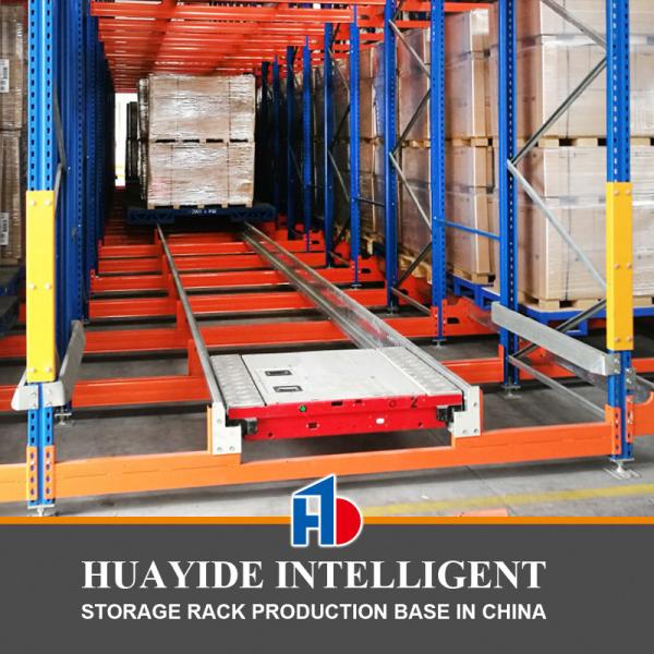 Quality A39: Radio Shuttle Racking Warehouse Storage Racking Pallet Runner Rack Shuttle Racking for sale