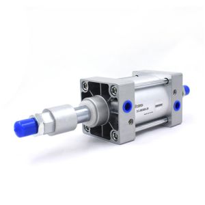 Standard Pneumatic Air Cylinder Double Acting Simple Structure