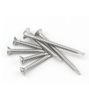 Buy cheap Customized Csk Model Self Drilling Screws in Stainless Steel for Metric 6mm Fastening from wholesalers
