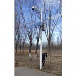 Buy cheap 3m 4m 5m Galvanized Steel Pole With Traffic Signal Solar Monitoring CCTV Camera from wholesalers