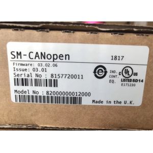 China Nidec Control Techniques SM-CANOPEN Communications 82000000012000 Option Module interface on sale