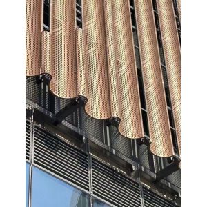 Buy cheap Concrete Cover Lightweight Aluminium Roof Tiles Seamless Metal Strip Ceiling from wholesalers