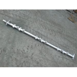 Building Projects Haki Scaffolding With HDG Galvanized Steel And Aluminum