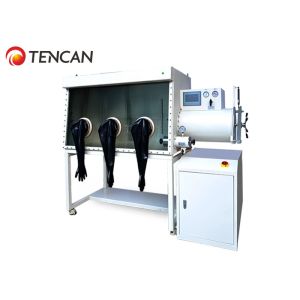 Buy cheap 3 Glove Ports Purification Inert Gas Glove Box Single Side for Water and Oxygen Removal from wholesalers