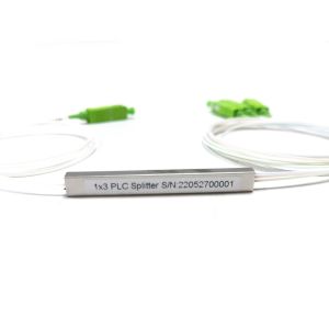 Buy cheap Fiber Optic Termination Box 1:3 Unbalanced PLC Splitter Technology For Consistent Optical Signal Distribution from wholesalers