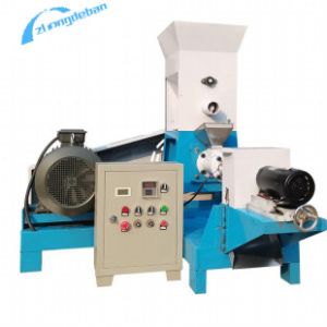 Customized Fish Feed Extruder Machine With Heating And Puffing Functions 40