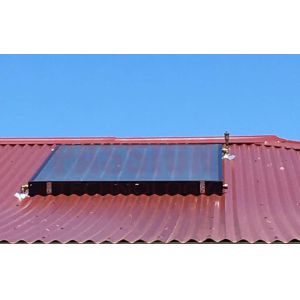 Buy cheap Flat Panel Solar Collector Blue Coating Flat Plate Solar Water Collectors from wholesalers