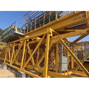 China Green Tower Crane W7527-16 Maximum Terminal Lifting up to 16 Tons Directly Supplied on sale