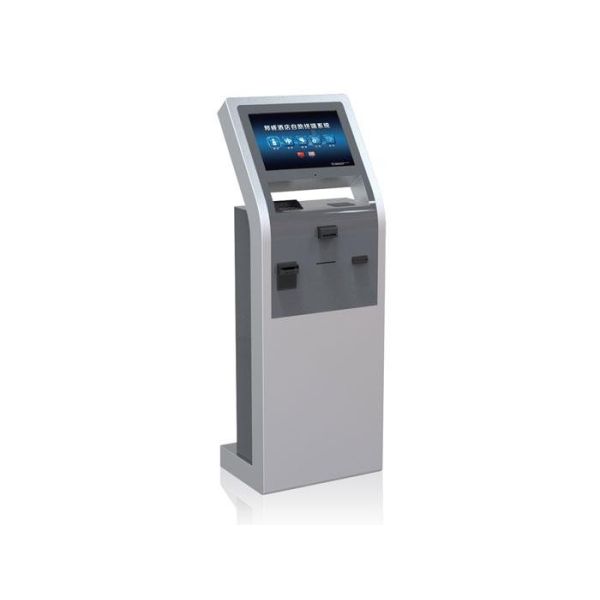 Quality 19in interactive self service kiosk for bank,mall,hospital for sale