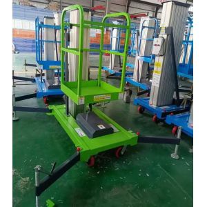 Buy cheap Single mast aluminum alloy Lifter with a working height of 4-26m 6m 7m 8m 9m 10m 11m 12m from wholesalers