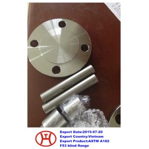 Buy cheap UNS S32750 2507 1.4410 ASTM A182 F53 blind flange from wholesalers