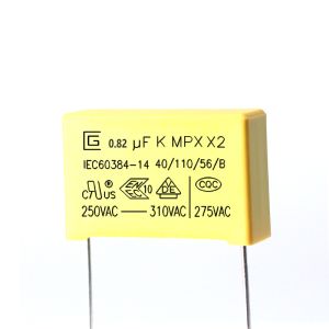 Buy cheap Good Stability 824k 0.82 UF 275V Capacitor Excellent Moisture Resistance from wholesalers