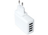Buy cheap Interchangeable AC Plugs Dual USB AC Adapter With Four USB Port For Mobile Phone / GPS from wholesalers
