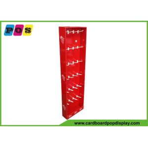 Buy cheap Retail Stores Sidecap Corrugated Display Shipper With 24 Pieces Pegs For Keychains from wholesalers