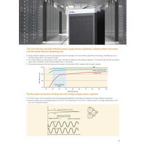 Buy cheap Eaton Online 93E UPS 15-500KVA uninterruptible power supply with three phase input and output from wholesalers