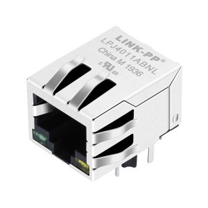 Buy cheap JXR0-0011NL , LPJ4011ABNL 10/100 Base-TX RJ45 Tab-Down 8 pin Magnetics Jack from wholesalers