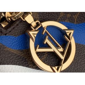 Buy cheap Camouflage Monogram Canvas Zipper Open Ladies Waist Bag Dumpling Shape from wholesalers