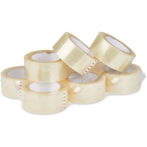 Buy cheap Transparent Carton Sealing BOPP Packing Tape Logo Printed Clear BOPP Tape from wholesalers