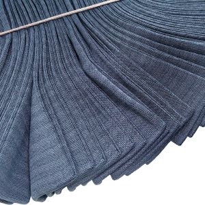 93% Polyester 7% Carbon Fiber ESD Antistatic Rib Fabric For Cleanroom Clothing