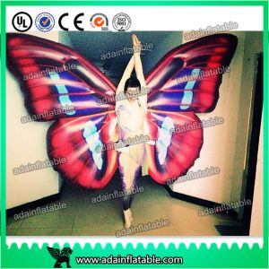 Buy cheap Custom Inflatable Cartoon Characters , Digital Printing Inflatable Butterfly Wing Model from wholesalers
