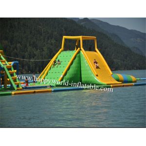Buy cheap Inflatable water tower with launch , inflatable water tower with blob jumb from wholesalers