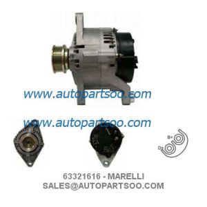 63377004 063377490030 - MARELLI Alternator 12V 120A Alternadores