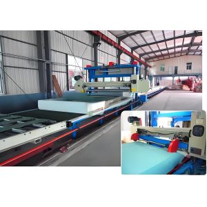 Buy cheap 1650mm Blade Length 7.5KW Horizontal Foam Cutting Machine With Mitsubishi Servo Motors PLC Control from wholesalers