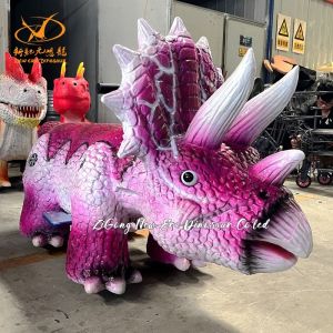 Buy cheap Shopping Mall Electric Rideable Dinosaur Scooters With Movements from wholesalers