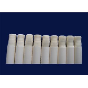 Buy cheap 95% high purity high temperature threaded alumina/zirconia ceramic rods from wholesalers