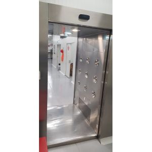 stainless steel GMP automatic sliding air shower