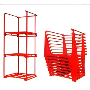 Industrial Heavy Duty Stack Racks Warehouse Steel Stacking Portable