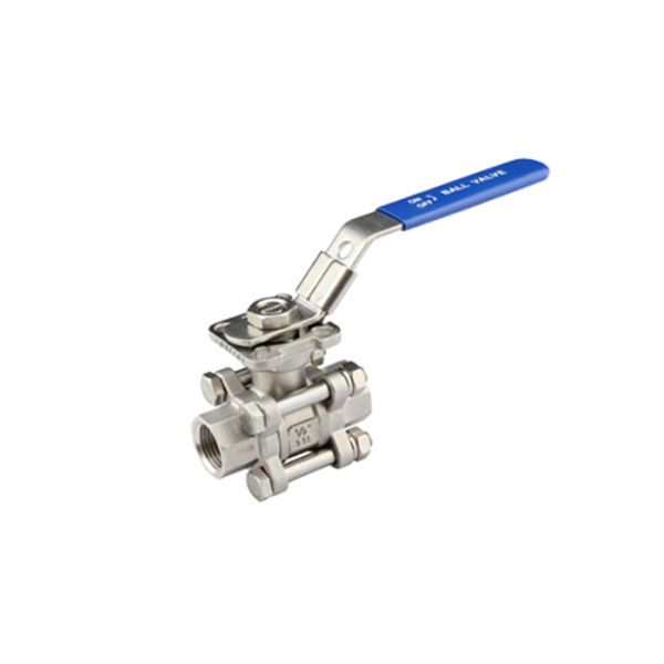 Stainless Steel Sanitary Valves - Industrial Type Sanitary 3PC Ball Valve