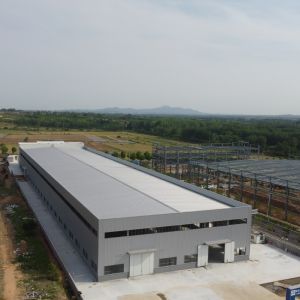 Buy cheap Prefabricated Steel Frame Warehouse with H Section Beams from wholesalers