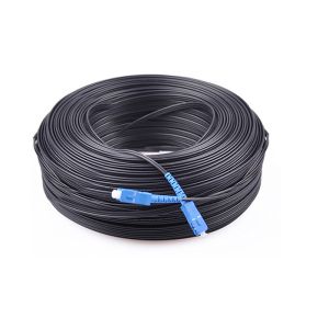 Buy cheap G657a Ftth Drop Fiber Optic Cable / OD7.3mm 2Core Flat Drop Fiber Cable from wholesalers