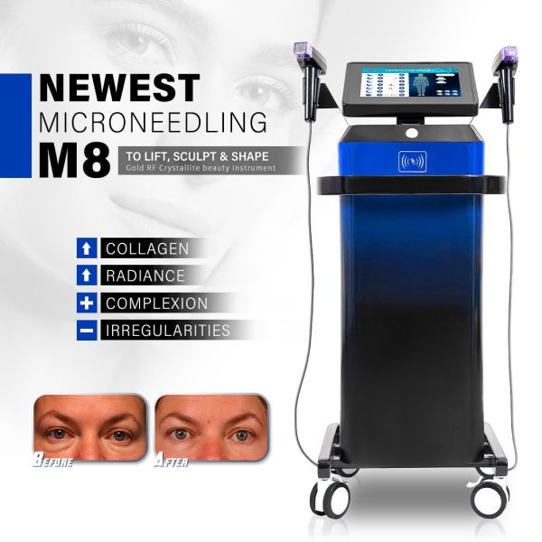 Quality 4MHz RF Microneedling Machine Adjustable 0.5-7mm Needles For Skin Rejuvenation And Wrinkle Removal for sale