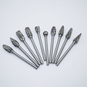 Buy cheap 3mm Type L High Precision Bright Uncoated Carbide Rotary Burr for Metal Machining from wholesalers