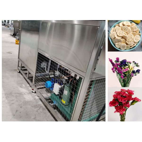 Buy cheap 200Kg Food Freeze Dryer Machine Leybold Refrigeration System from wholesalers