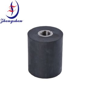 Wear Resistant Black Rubber Roller For Poultry Egg Conveyor Belt Transmission