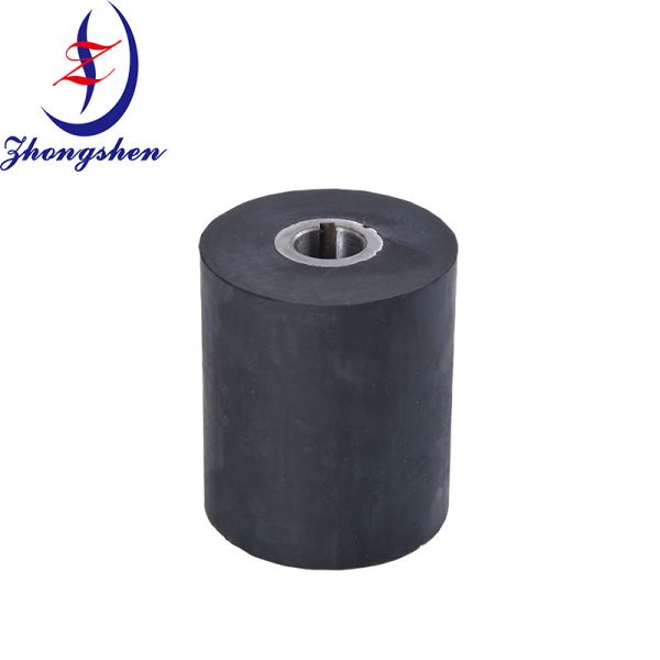 Buy cheap Wear Resistant Black Rubber Roller For Poultry Egg Conveyor Belt Transmission from wholesalers
