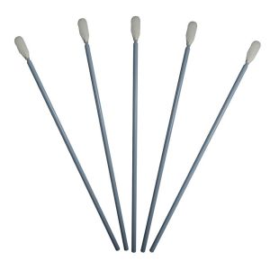6" Cleanroom Foam Tip Cleaning Swabs Electronics Polyester Tip Non Linting