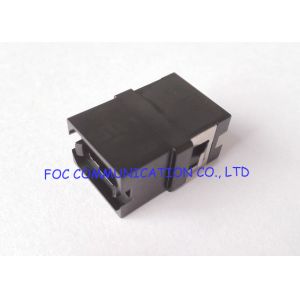 Buy cheap Singlemode / Multimode Simplex MPO Fiber Optic Adapter Key Up To Key Up Reduced Flange from wholesalers