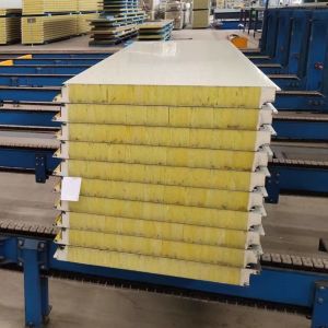 Buy cheap Customizable 64kg/m3 Glasswool Sandwich Panel With Free Sample from wholesalers