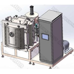 Automotive Wheel Hard Chrome Plating Machine , Aluminum, Chrome DC Magnetron