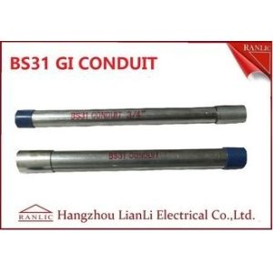 Buy cheap Electrical BS31 Class 3 and Classs 4 Gi Conduit Pipe 4 and 3.75M Length from wholesalers