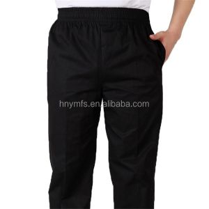 Buy cheap garment supply elastic waist with string Kitchen Uniforms Unisex Chef Pant Cargo from wholesalers
