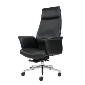 Buy cheap Executive Leather Revolving Chair 790*700*1220mm Size A Castors from wholesalers