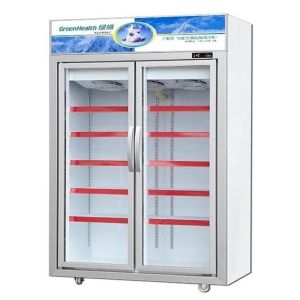 Buy cheap 220v Vertical Upright Showcase For Beer And Drinks With Led Light from wholesalers