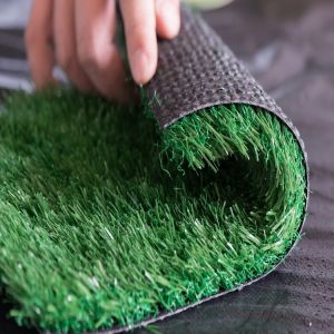 Buy cheap 18900 Dtex Artificial Balcony Garden 25mm Customized Height Synthetic from wholesalers